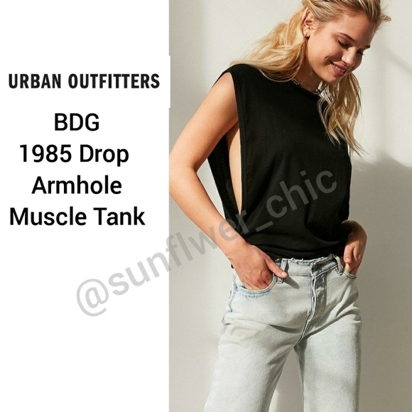 Urban Outfitters Tops - 5 STAR RATED🆕BDG 1985 Drop Armhole Muscle Tank